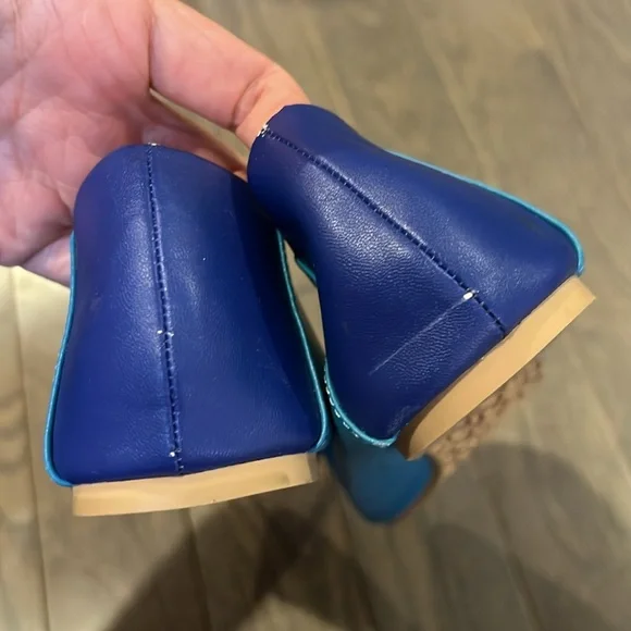 Blue Crayola-like Crayon Flats by Iron Fist (US 9) - Picture 9 of 9